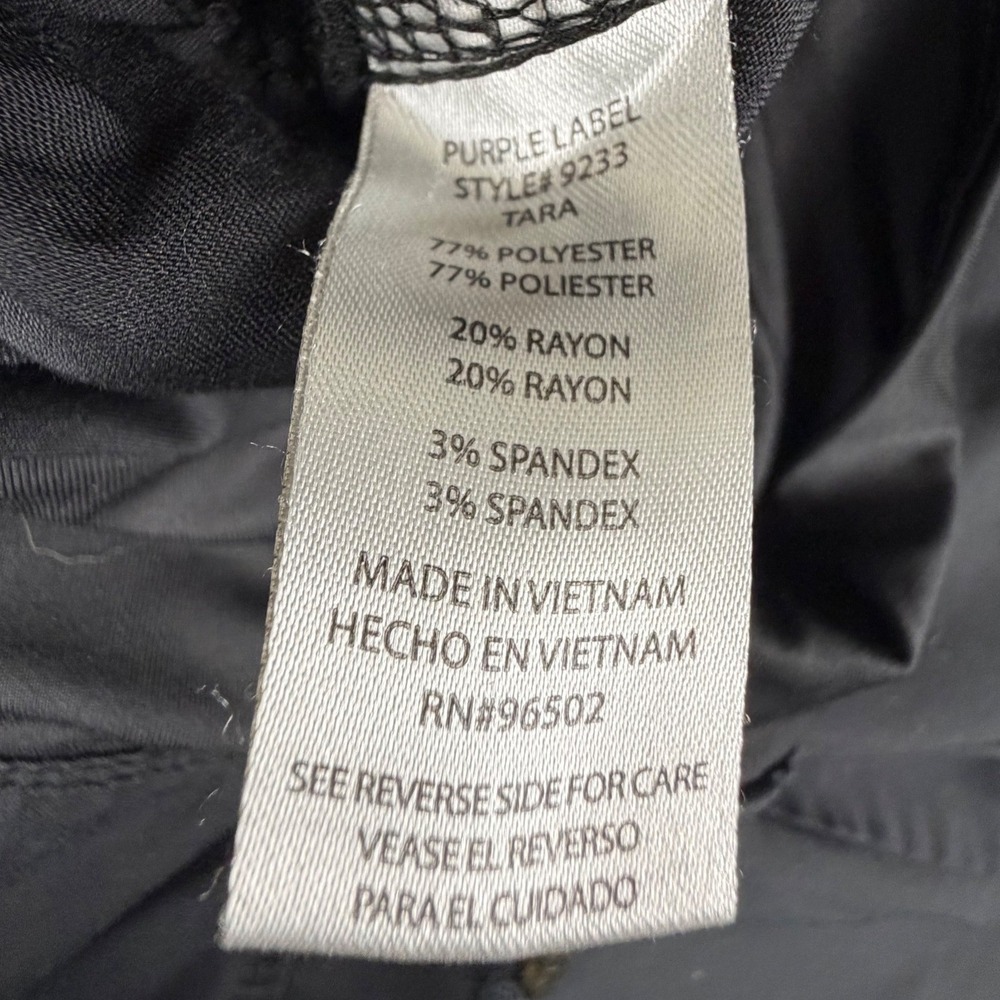 Healing Hands Purple Label Tara Black Scrub Joggers Mens Style 9233 Pockets Yoga - Picture 3 of 8